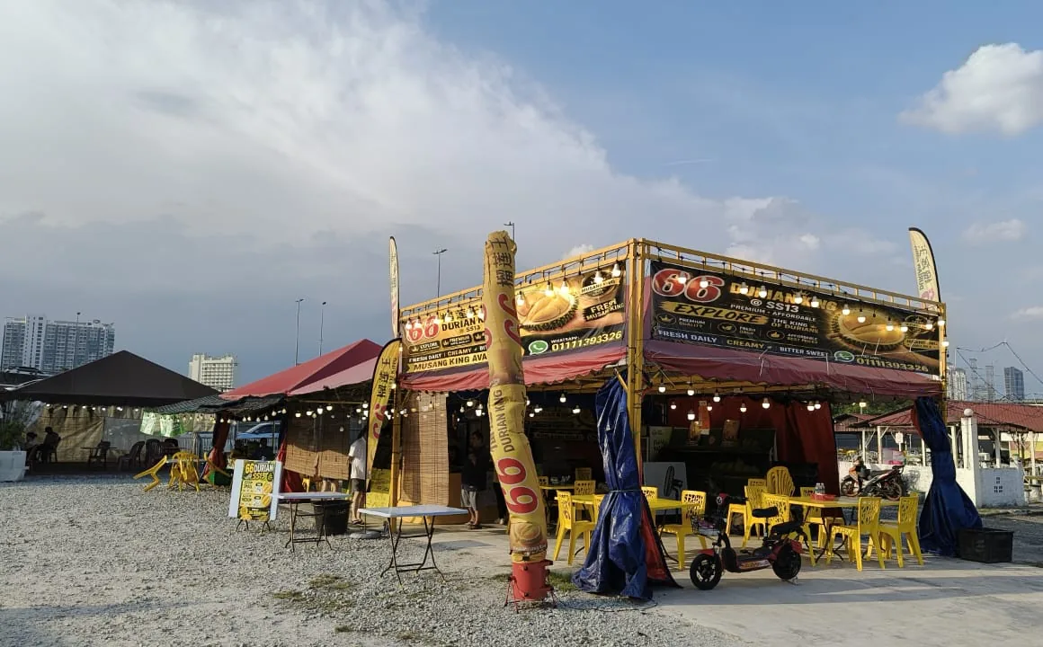 SS13 66 DURIAN 在 Subang Jaya SS13 的真实自取点